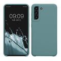 kwmobile Handyhülle für Samsung Galaxy S21 FE Hülle - Case Silikon - Kabelloses Laden - Schutzhülle Cover