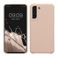 kwmobile Handyhülle für Samsung Galaxy S21 FE Hülle - Case Silikon - Kabelloses Laden - Schutzhülle Cover