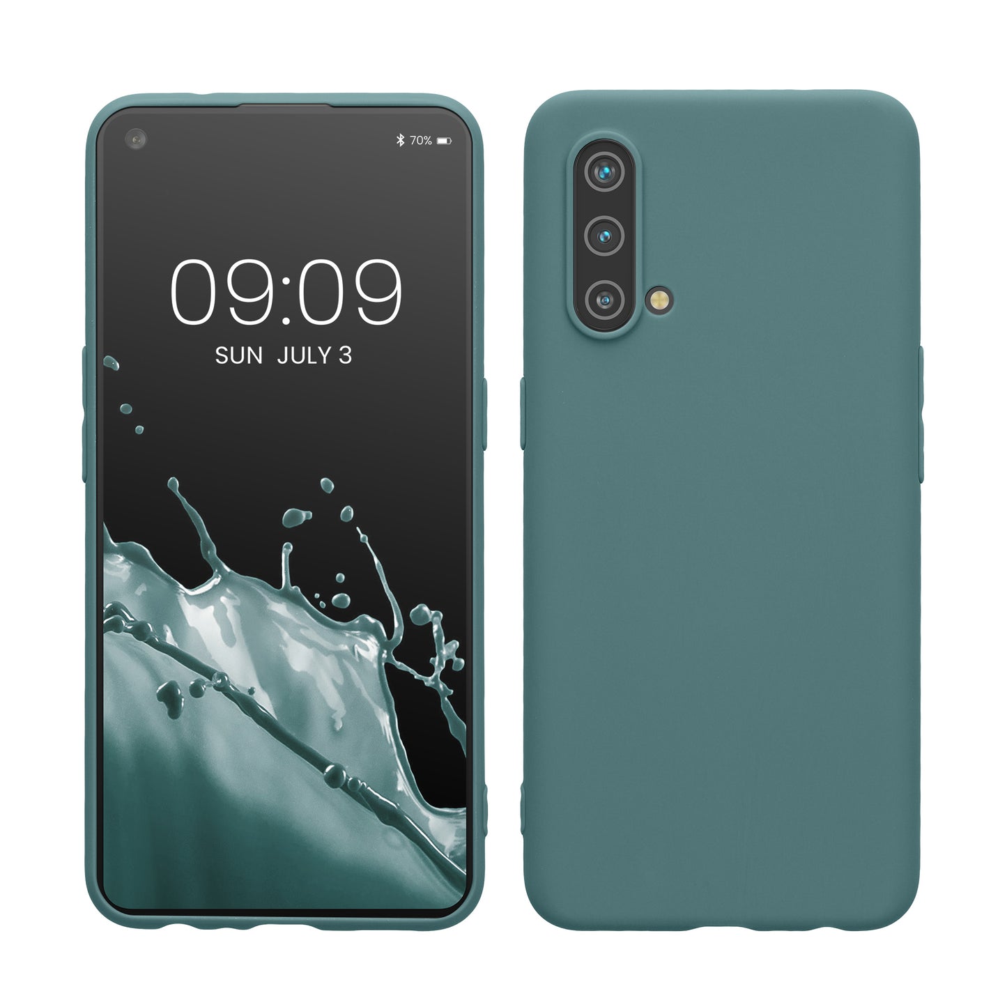 kwmobile Handyhülle für OnePlus Nord CE 5G - Kabelloses Laden - Schutzhülle Cover