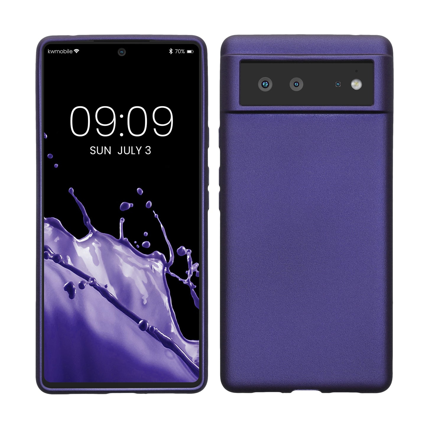 kwmobile Handyhülle für Google Pixel 6 Hülle Silikon Case Schutzhülle Cover