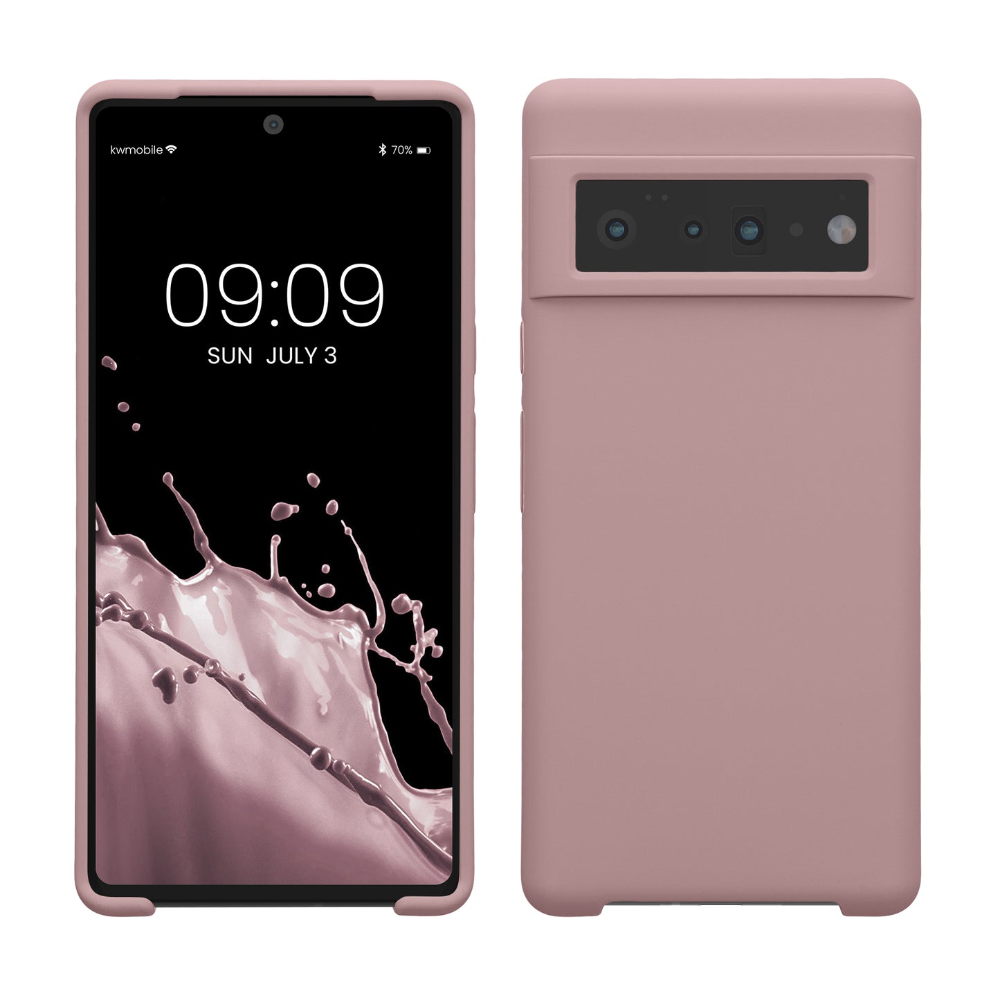 kwmobile Handyhülle für Google Pixel 6 Pro Case Kabelloses Laden Schutzhülle Cover