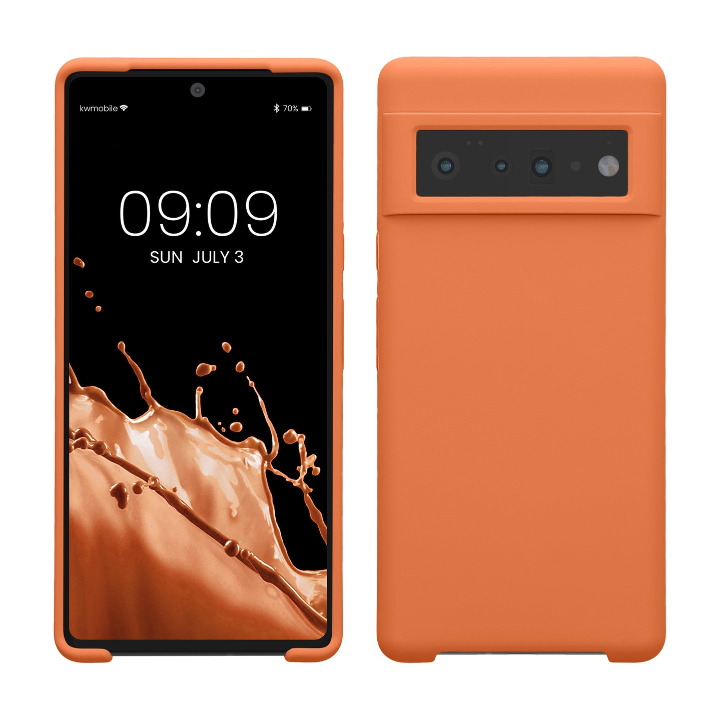 kwmobile Handyhülle für Google Pixel 6 Pro Case Kabelloses Laden Schutzhülle Cover