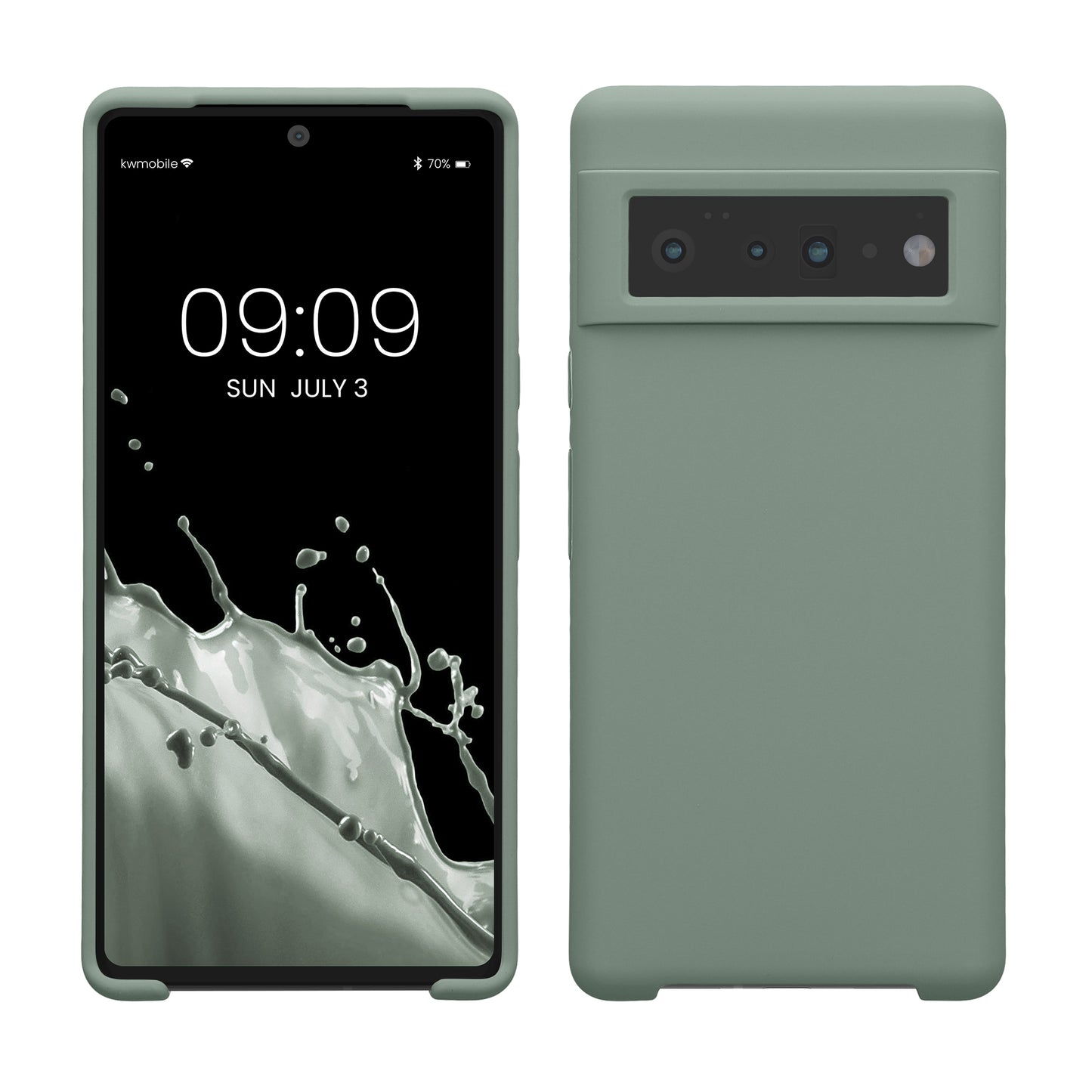 kwmobile Handyhülle für Google Pixel 6 Pro Case Kabelloses Laden Schutzhülle Cover