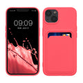 kwmobile Handyhülle kompatibel mit Apple iPhone 13 Hülle - Handy Cover mit Fach für Karten