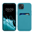 kwmobile Handyhülle kompatibel mit Apple iPhone 13 Hülle - Handy Cover mit Fach für Karten