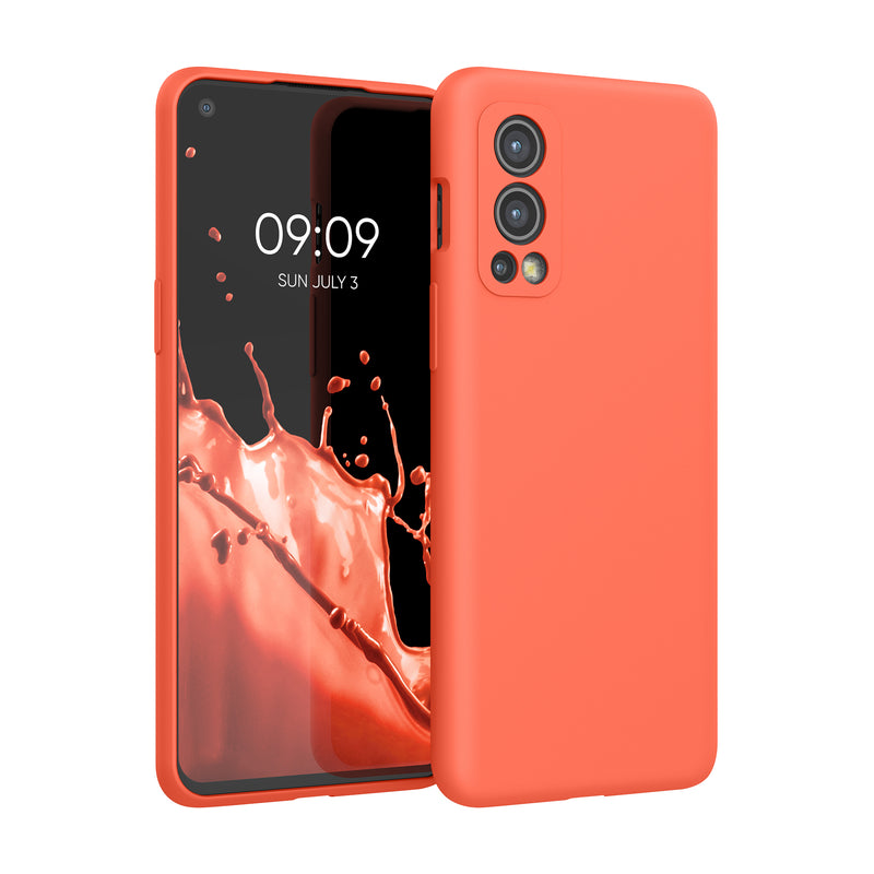 kwmobile Handyhülle für OnePlus Nord 2 5G Hülle - Case - Kabelloses Laden - Schutzhülle Cover