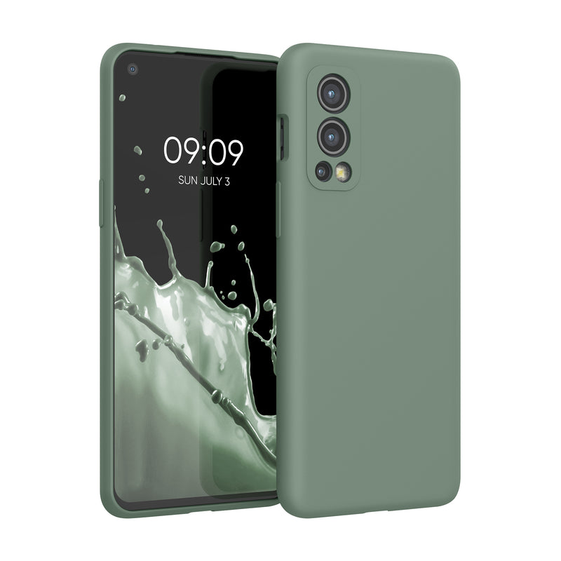 kwmobile Handyhülle für OnePlus Nord 2 5G Hülle - Case - Kabelloses Laden - Schutzhülle Cover