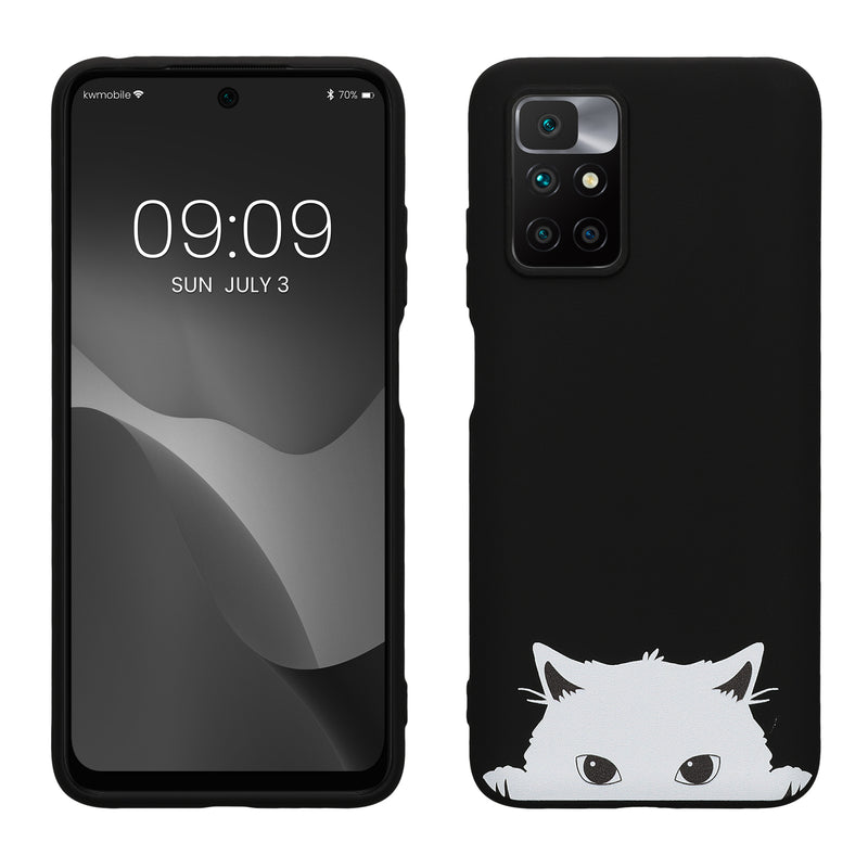 kwmobile Hülle kompatibel mit Xiaomi Redmi 10 - Handyhülle Silikon Case
