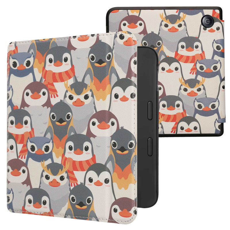 kwmobile Schutzhülle für Tolino Vision 6 Hülle - eReader Flip Case mit Auto Sleep Funktion