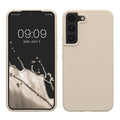 kwmobile Schutzhülle kompatibel mit Samsung S22 Hülle Silikon Case Handyhülle weiche Oberfläche kabelloses Laden