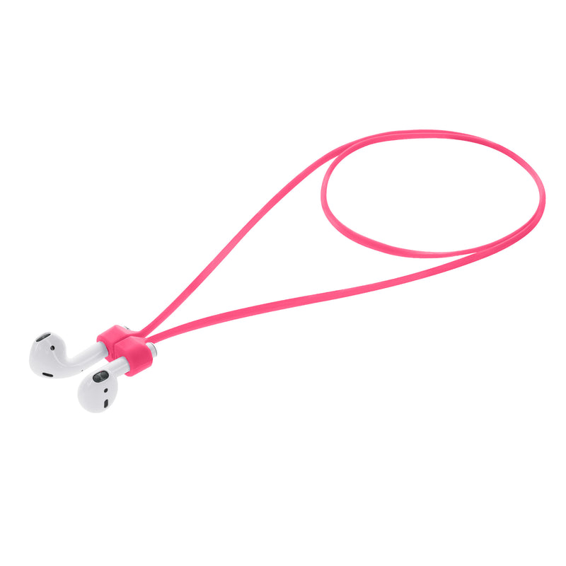 kwmobile Halteband magnetisch kompatibel mit Apple Airpods 1 / 2 / 3 / 4 / Pro 1 / Airpods Pro 2 Headphones - 80 cm Kopfhörer Halter Band Strap