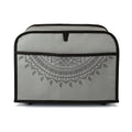 kwmobile Hülle für 2-Scheiben Toaster - Staubschutz Abdeckhaube - Toasterabdeckung - 19 x 20,3 x 28 cm