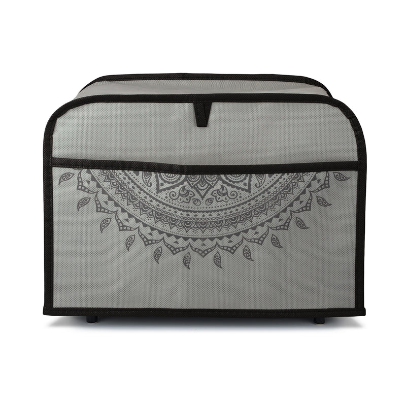 kwmobile Hülle für 2-Scheiben Toaster - Staubschutz Abdeckhaube - Toasterabdeckung - 19 x 20,3 x 28 cm