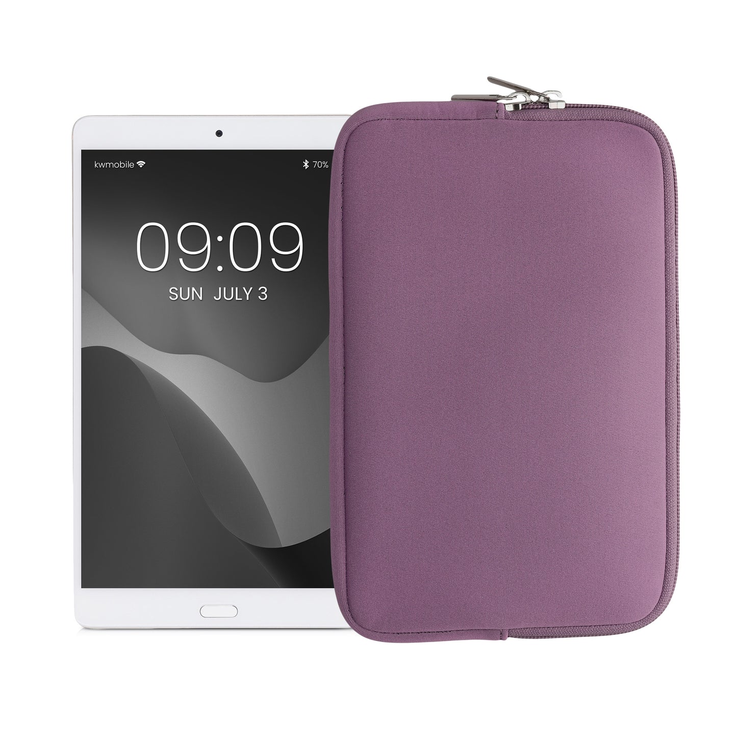 kwmobile Tablet Hülle kompatibel mit 8"-8,4" Tablet - Universal Tasche Cover Case - Schutzhülle Sleeve
