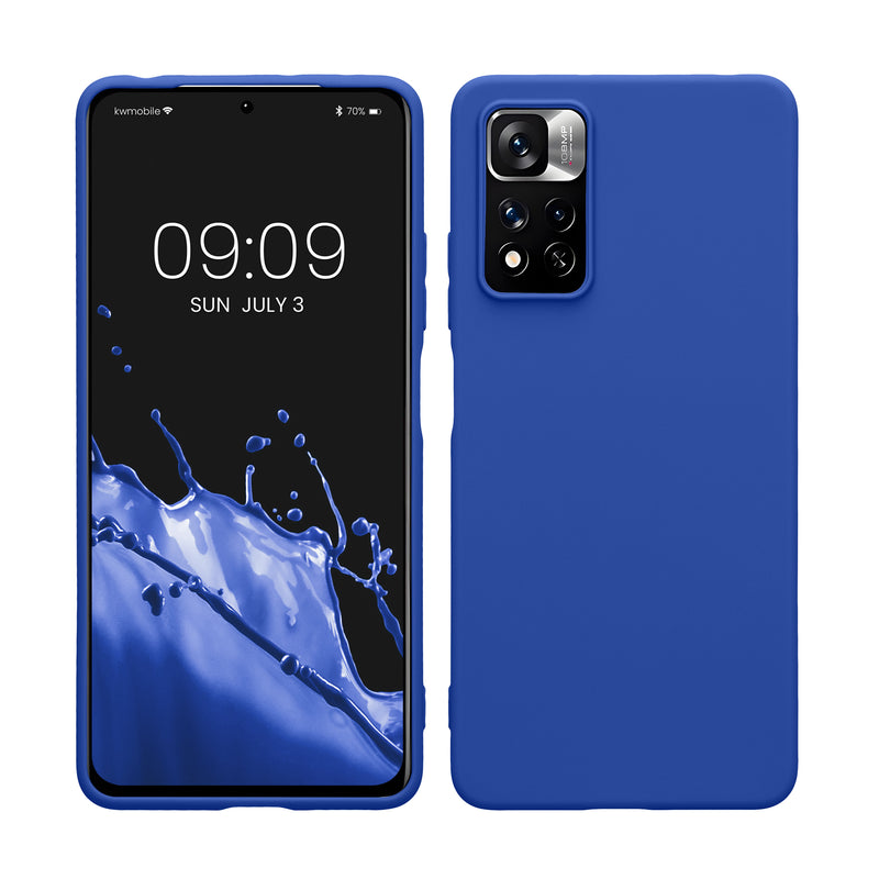 kwmobile Handyhülle für Xiaomi Redmi Note 11 Pro / Note 11 Pro (5G) / Note 12 Pro (4G) Hülle - Kabelloses Laden - Schutzhülle Cover