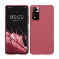 kwmobile Handyhülle für Xiaomi Redmi Note 11 Pro / Note 11 Pro (5G) / Note 12 Pro (4G) Hülle - Kabelloses Laden - Schutzhülle Cover