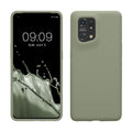 kwmobile Handyhülle für Oppo Find X5 (5G) Hülle - Case Silikon - Kabelloses Laden - Schutzhülle Cover