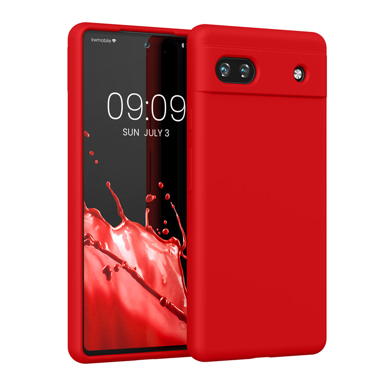 kwmobile Handyhülle für Google Pixel 6a Case kabelloses Laden