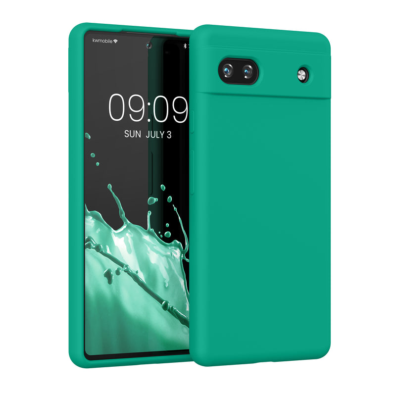 kwmobile Handyhülle für Google Pixel 6a Case kabelloses Laden