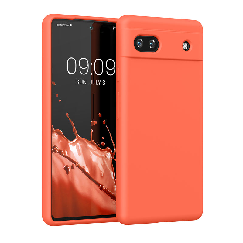 kwmobile Handyhülle für Google Pixel 6a Case kabelloses Laden