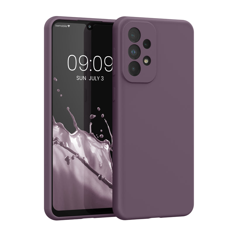 kwmobile Handyhülle für Samsung Galaxy A33 5G Hülle - Case Silikon - Kabelloses Laden - Schutzhülle Cover