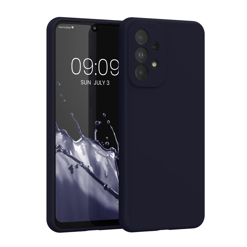 kwmobile Handyhülle für Samsung Galaxy A33 5G Hülle - Case Silikon - Kabelloses Laden - Schutzhülle Cover
