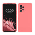 kwmobile Handyhülle für Samsung Galaxy A53 5G Hülle - Case Silikon - Kabelloses Laden - Schutzhülle Cover
