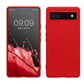 kwmobile Hülle kompatibel mit Google Pixel 6a Schutzhülle für kabelloses Laden Case