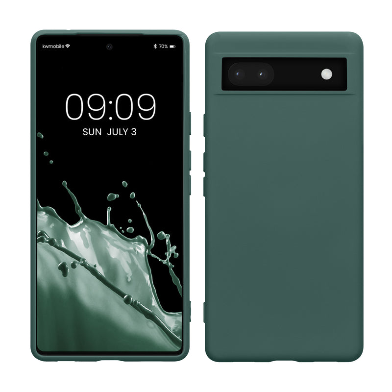 kwmobile Hülle kompatibel mit Google Pixel 6a Schutzhülle für kabelloses Laden Case