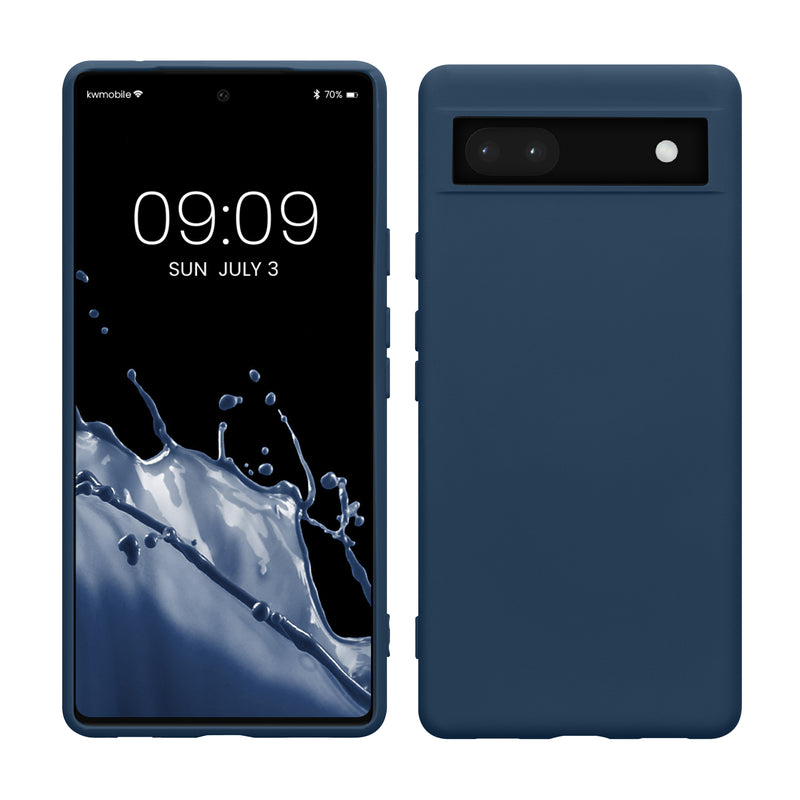 kwmobile Hülle kompatibel mit Google Pixel 6a Schutzhülle für kabelloses Laden Case