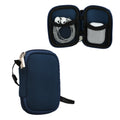 kwmobile In-Ear Kopfhörer Tasche kompatibel mit in-ear Headphones - Hülle Cover Case - 6 x 9 cm Innenmaße - Etui