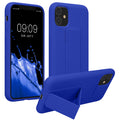 kwmobile Handyhülle für Apple iPhone 11 mit Fingerhalter und Stand Schutzhülle Cover