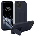 kwmobile Handyhülle für Apple iPhone 12 / iPhone 12 Pro mit Fingerhalter und Stand Schutzhülle Cover