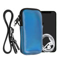 kwmobile Handytasche für Smartphones - Handy Tasche mit Handykette 15,2 x 8,3 cm Innenmaße