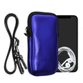 kwmobile Handytasche für Smartphones - Handy Tasche mit Handykette 15,2 x 8,3 cm Innenmaße