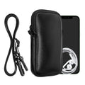 kwmobile Handytasche für Smartphones - Handy Tasche mit Handykette 15,2 x 8,3 cm Innenmaße