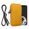 kwmobile Handytasche für Smartphones - Handy Tasche mit Handykette 15,2 x 8,3 cm Innenmaße