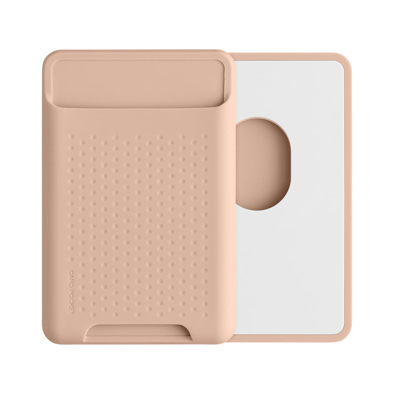kwmobile Kartenhalter kompatibel mit Apple iPhone Serie - Kartenfach Halter magnetisch - Handy Kartenetui kompatibel mit MagSafe