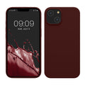 kwmobile Handyhülle für iPhone 14 - Hülle Silikon - kabelloses Laden