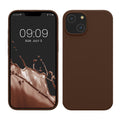 kwmobile Handyhülle für iPhone 14 - Hülle Silikon - kabelloses Laden