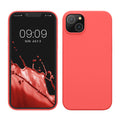kwmobile Handyhülle für iPhone 14 Plus Case - Hülle Silikon - kabelloses Laden