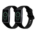 kwmobile Uhrenarmband für Huawei Band 6 Armband Fitnesstracker Band Set Ersatzarmband Smartwatch