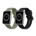 kwmobile Uhrenarmband für Huawei Watch Fit 2 Armband Fitnesstracker Band Set Ersatzarmband Smartwatch