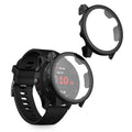 kwmobile Glas Hülle für Garmin Forerunner 255 / 255 Music Schutzhülle Fullbody Fitnesstracker Case Set