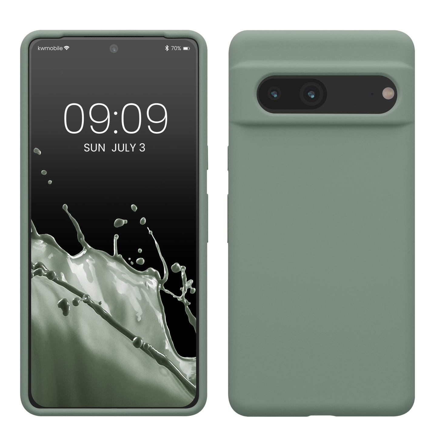 kwmobile Handyhülle für Google Pixel 7 Hülle, für Pixel 7 Case - kabelloses Laden
