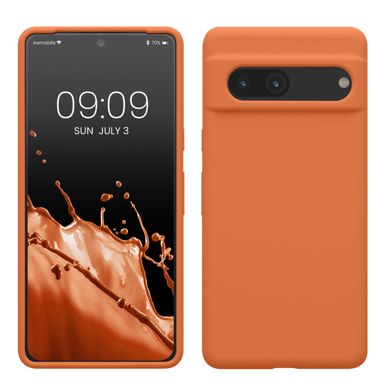 kwmobile Handyhülle für Google Pixel 7 Hülle, für Pixel 7 Case - kabelloses Laden