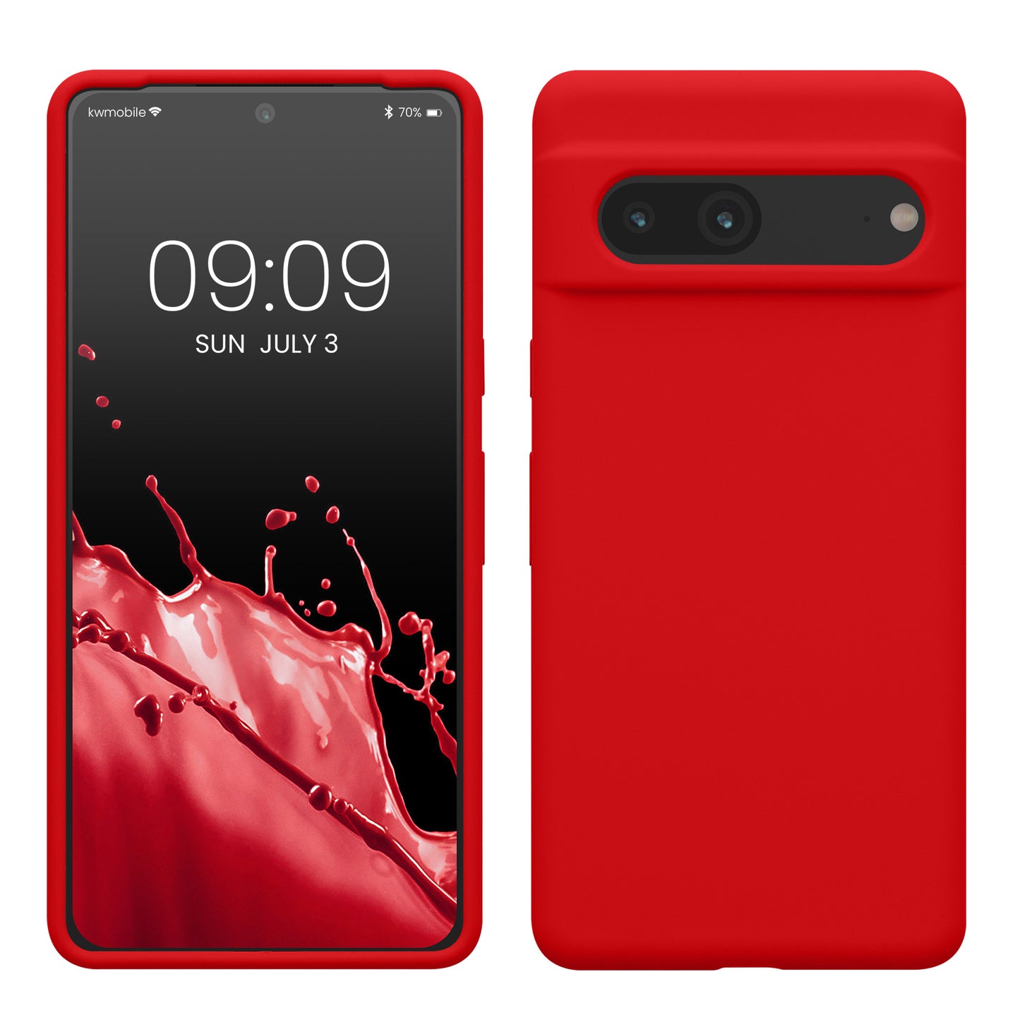 kwmobile Handyhülle für Google Pixel 7 Hülle, für Pixel 7 Case - kabelloses Laden