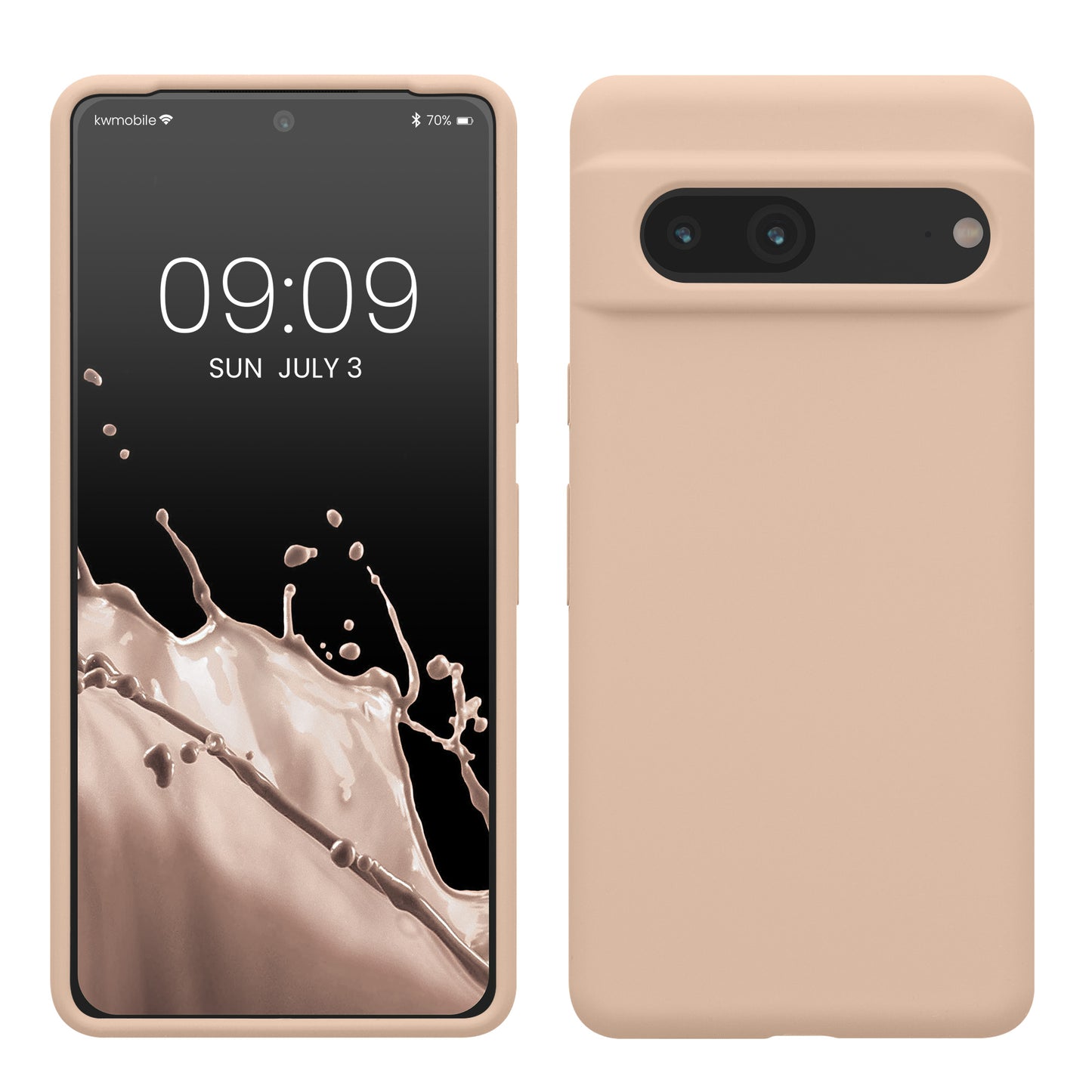 kwmobile Handyhülle für Google Pixel 7 Hülle, für Pixel 7 Case - kabelloses Laden