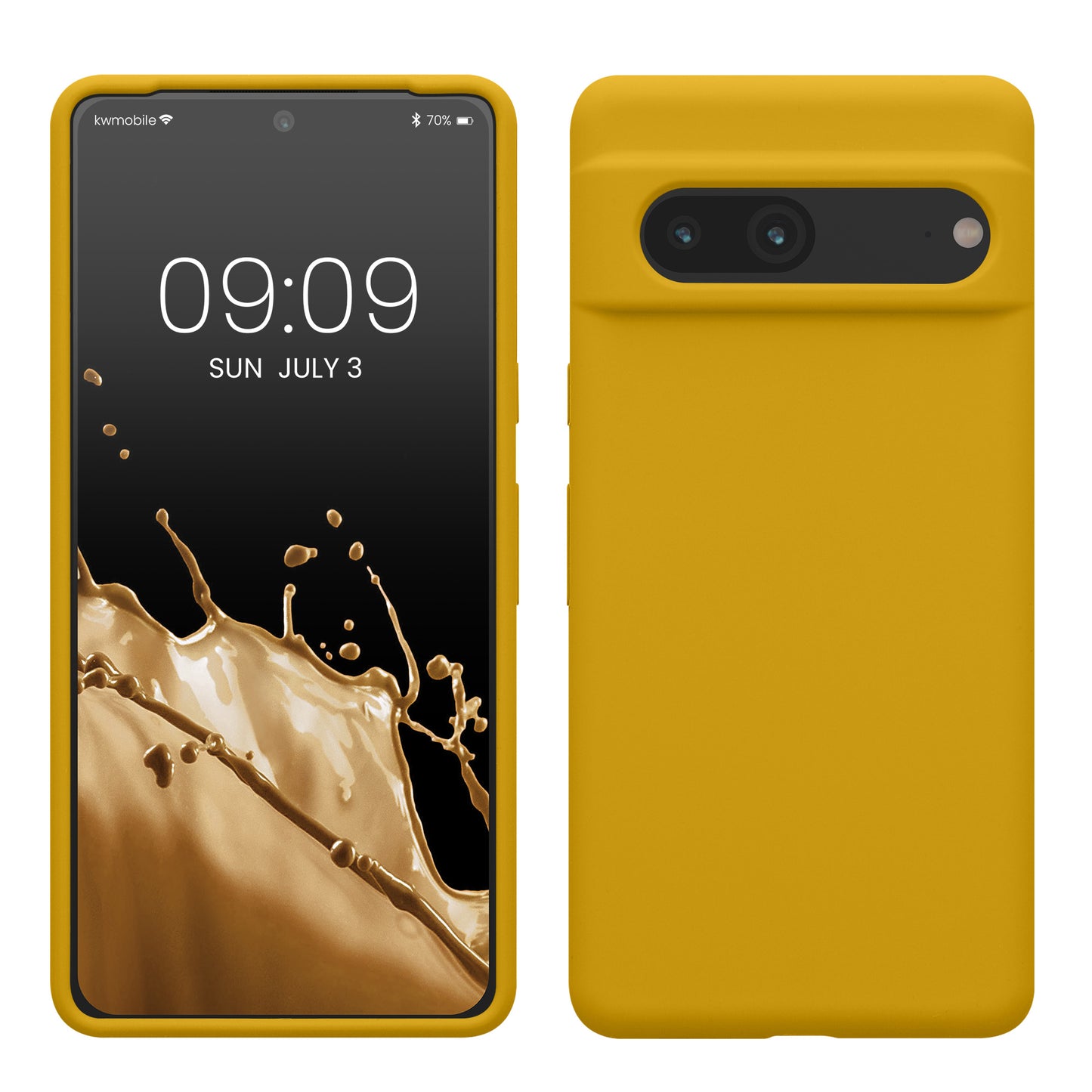 kwmobile Handyhülle für Google Pixel 7 Hülle, für Pixel 7 Case - kabelloses Laden