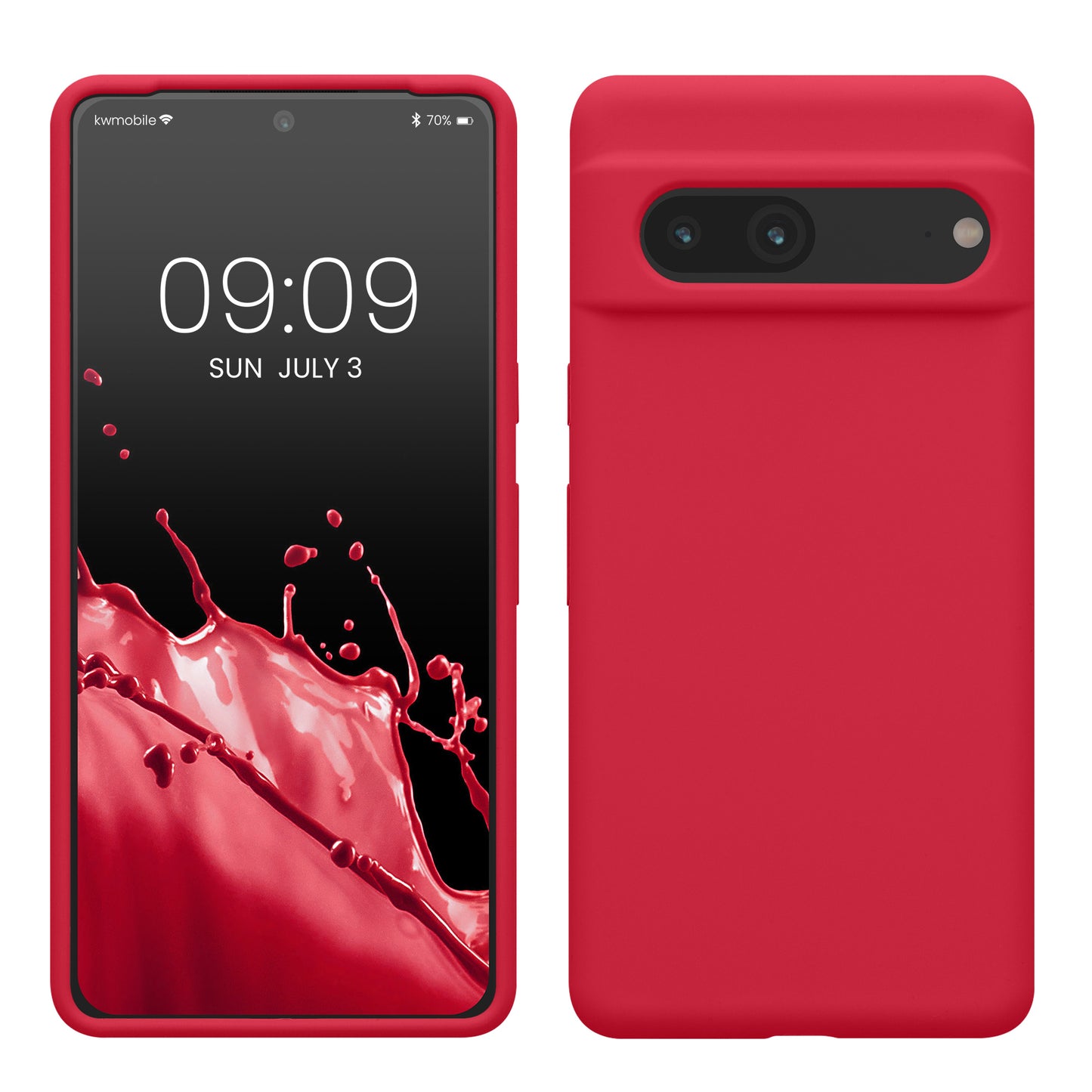 kwmobile Handyhülle für Google Pixel 7 Hülle, für Pixel 7 Case - kabelloses Laden